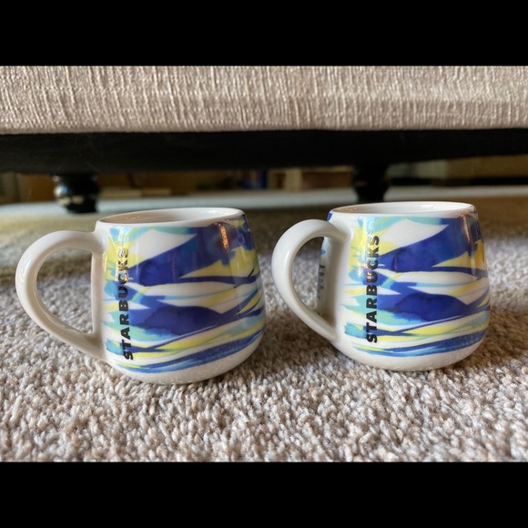 Starbucks 3 oz Espresso Demitasse Set of 2 Min Cup - Picture 1 of 12